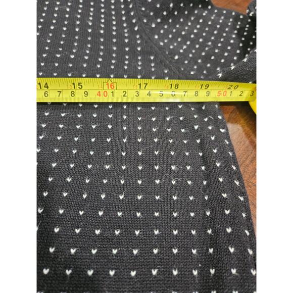 Alfred Dunner PL Snowman Ski Sweater Winter Snowflakes Christmas Knit Petite L - Picture 6 of 7